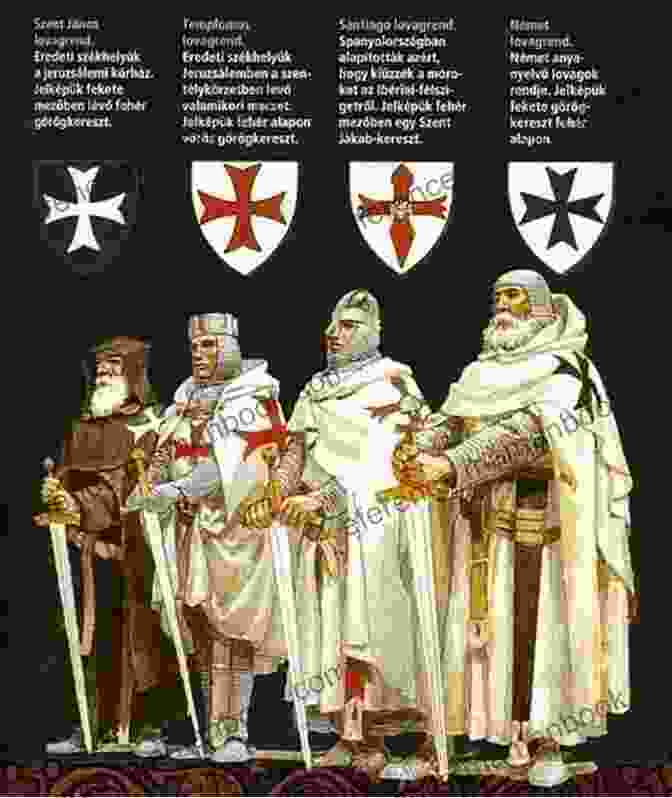 A Group Of Knights Templar On Horseback, Wearing Their Distinctive White Robes With Red Crosses. A Short Essay Examining The Influence Of The Knights Templar On The Nomenclature And Structure Of Freemasonry