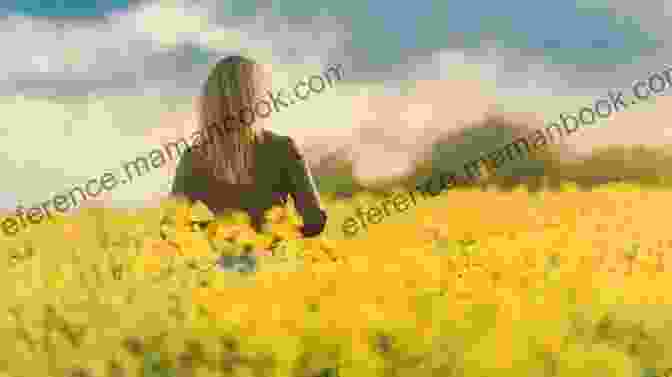 A Person Standing Alone In A Field Of Withered Flowers Anthology Of My Own Poems