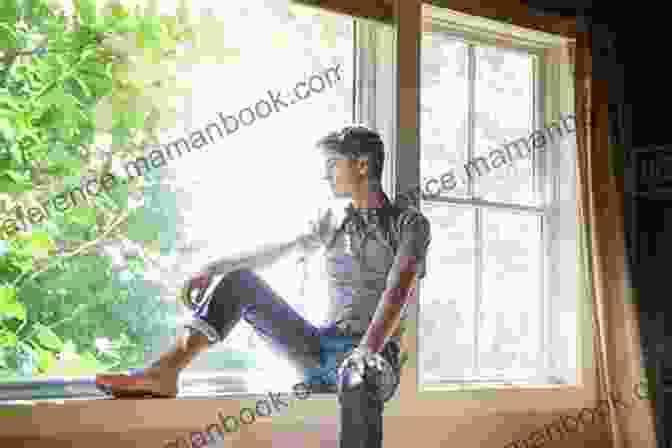 A Photograph Of A Young Person Looking Out A Window, With The Title Of The Novel, The Sound Of Breaking Glass, Superimposed Over The Image The Sound Of Breaking Glass