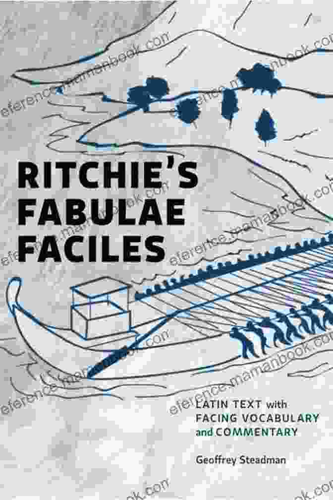 An Open Book With Latin Text, Illustrating The Fabulae Faciles By Ritchie Decoding Latin: Ritchie S Fabulae Faciles