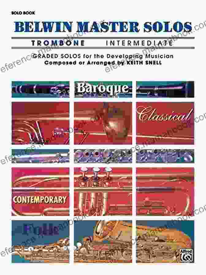 Belwin Master Solos Trombone Intermediate Volume Cover Belwin Master Solos Trombone Intermediate Volume 1: Trombone Solos
