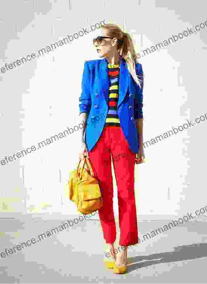 Color Wheel And Woman Wearing A Color Blocked Outfit How To Dress: Secret Styling Tips From A Fashion Insider