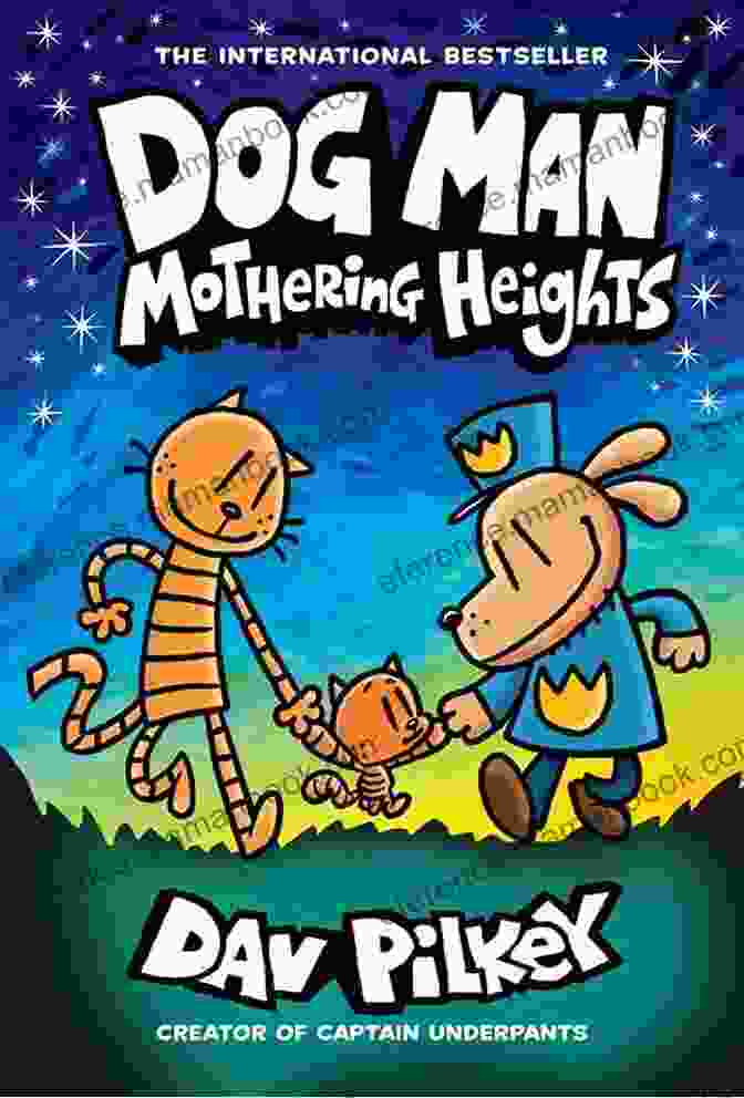 Dav Pilkey Holding A Copy Of His Popular Dog Man Graphic Novel Series Dog Man Unleashed: A Graphic Novel (Dog Man #2): From The Creator Of Captain Underpants