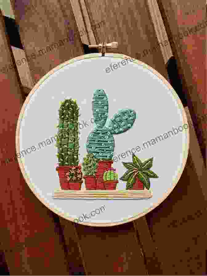 Echinopsis Cactus Embroidery Pattern Botanical Line Drawing: 200 Step By Step Flowers Leaves Cacti Succulents And Other Items Found In Nature