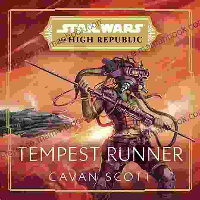 The Tempest Runner Starship Navigating Through A Treacherous Storm Star Wars: Tempest Runner (The High Republic)